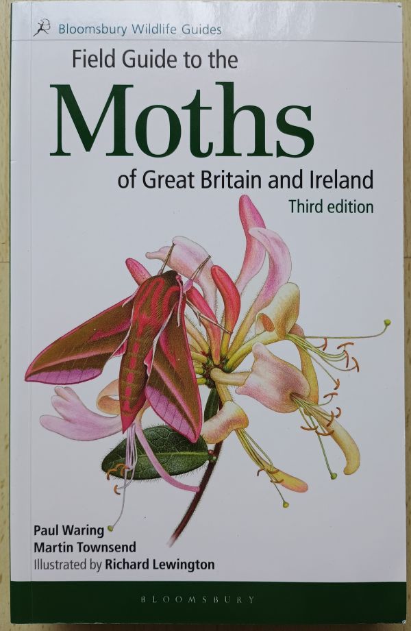 A book titled Field Guide to the Moths of Great Britain and Ireland
