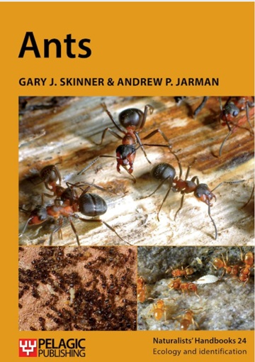 Cover of book titled "Ants" with photographs of ants
